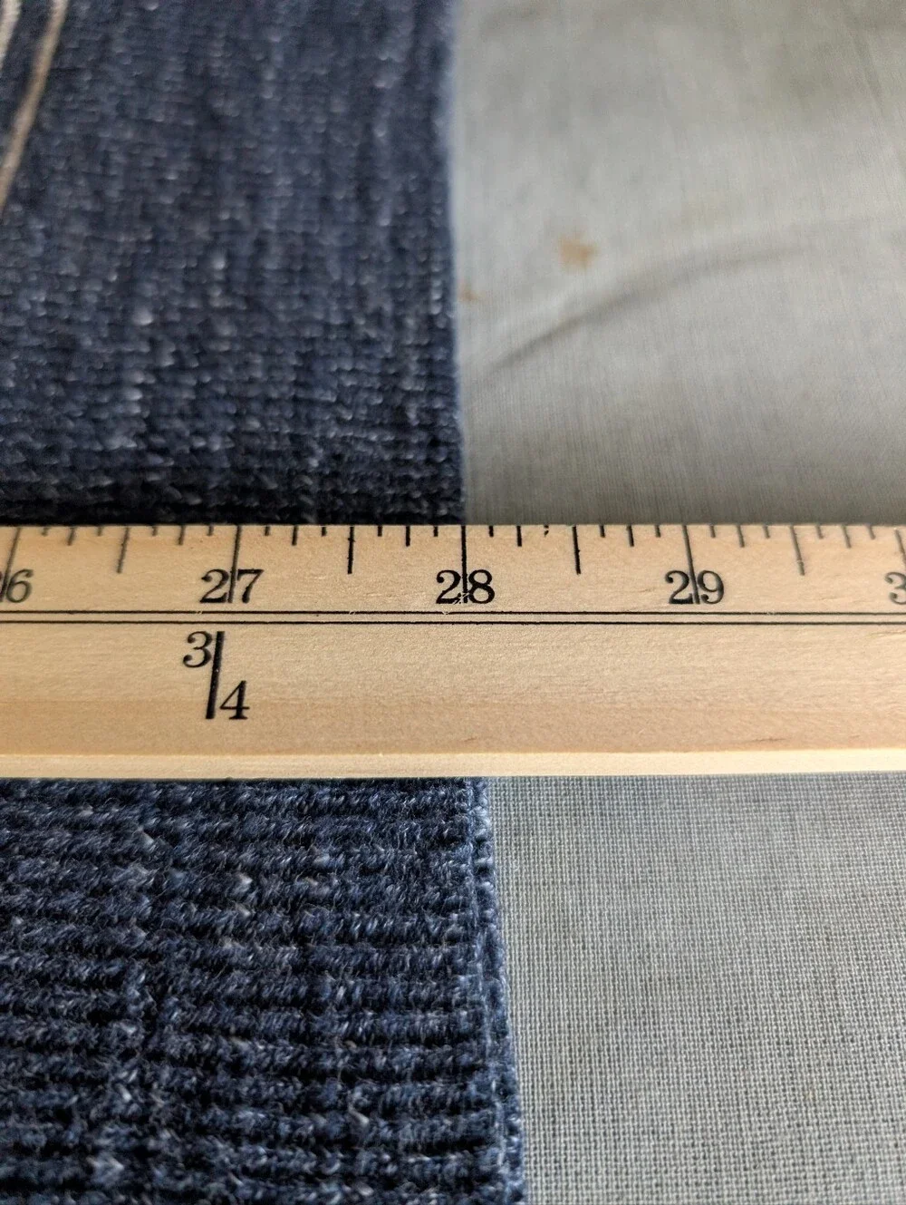 J. Crew Navy and White Striped Crewneck Sweater